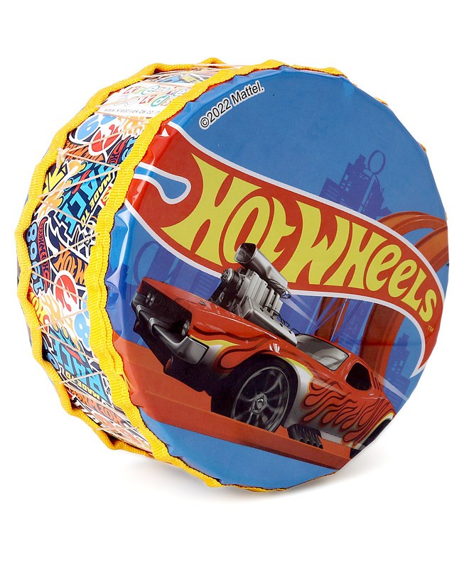 Hot Wheels Musical Drum With Sticks Medium